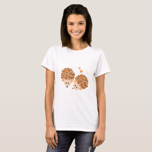 Camiseta Ilustração dos ouriços