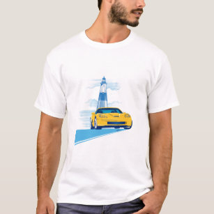 Camiseta Ilustração Elegante Vette Cruise