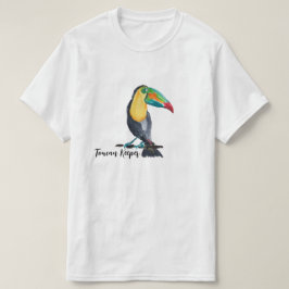 Camiseta Ilustração em Aquarela do Guardião do Tucano