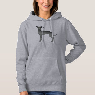 Camiseta Ilustração em desenho animado do cão galgo italian
