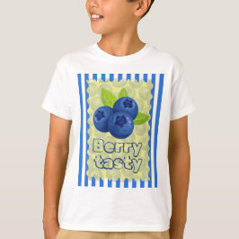 Camiseta Ilustração Engraçada de Punheta de Mirtilo