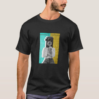 Camiseta Ilustração Gráfica de Ideia de Foto Abstrata Legal