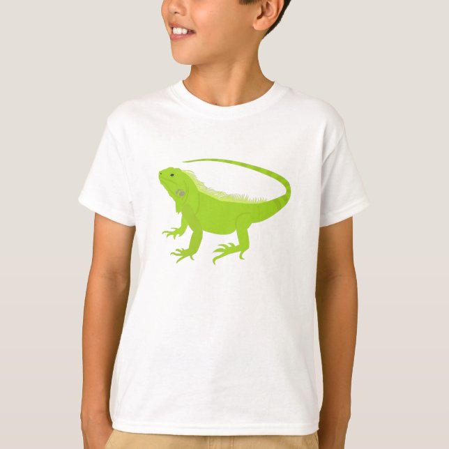 Camiseta Ilustração Iguana Lizard (Frente)