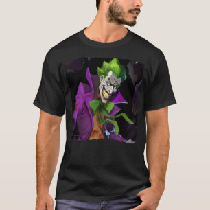 Camiseta Ilustração Infinita de Coringa de Crise
