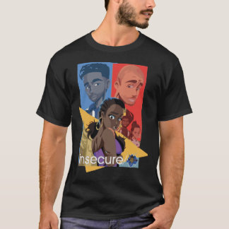 Camiseta ilustração insegura Camisa-T essencial