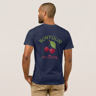 Camiseta Ilustração Kawaii de Cereja