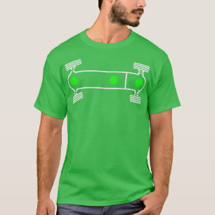 Camiseta Ilustração legal Vanagon T3 Syncro DiffLock Bulli