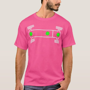 Camiseta Ilustração legal Vanagon T3 Syncro DiffLock Bulli