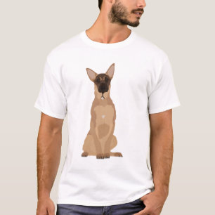 Camiseta Ilustração Malinois Belga!