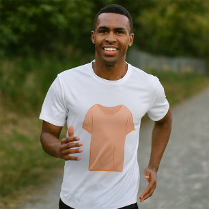 Camiseta Ilustração Minimalista de Peach Tee