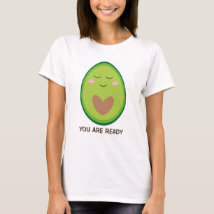 Camiseta Ilustração motivacional do abacate