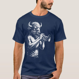 Camiseta Ilustração Musical Saxofonista de Wildhorn