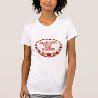 Camiseta Ilustração Nascido e Criado no Alabama