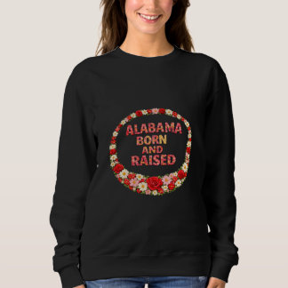 Camiseta Ilustração Nascido e Criado no Alabama