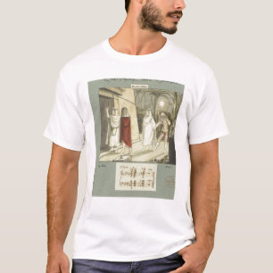 Camiseta Ilustração para a flauta mágica de Mozart "", 1845