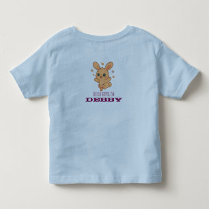 Camiseta Ilustração Personalizada de Coelho Sunny Bounce Bu