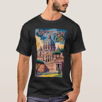 Ilustração Pintura da Cidade do Vaticano Arte de V