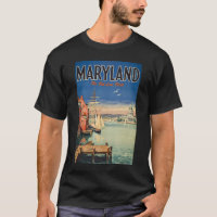 Ilustração Pintura de Viagem de Annapolis Maryland