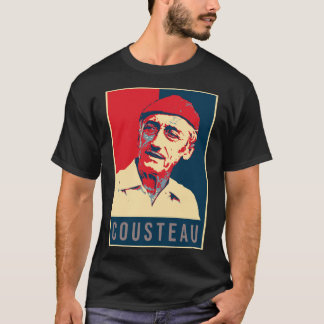 Camiseta Ilustração Pop Art Cousteau Sticker
