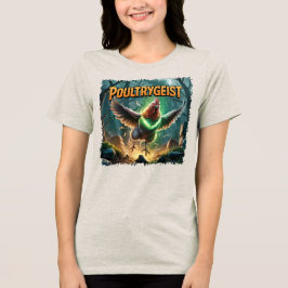 Camiseta Ilustração Poultrygeist Criatura Combo Funny