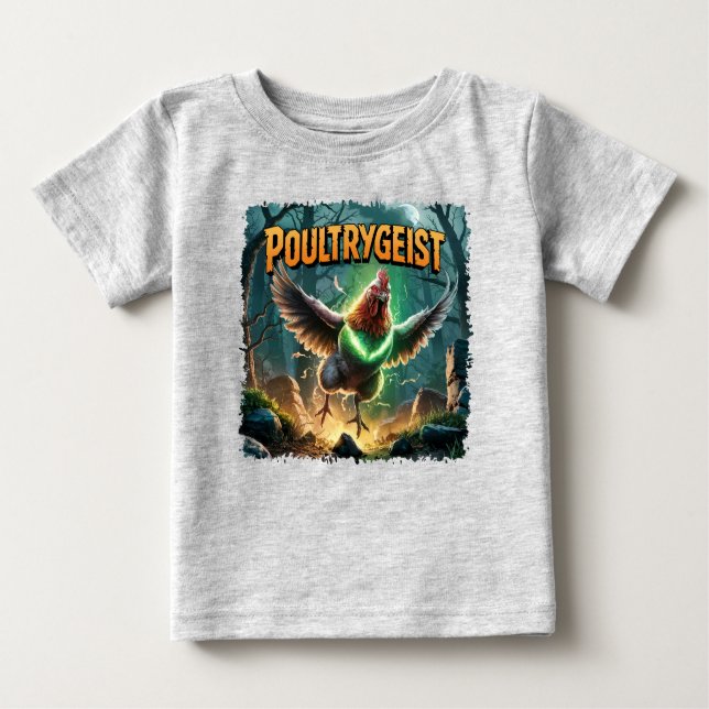 Camiseta Ilustração Poultrygeist Criatura Combo Funny (Frente)