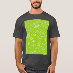 Camiseta Ilustração Tropica Exótica Avocado