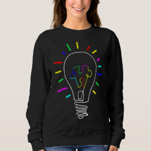Camiseta Ilustração Única De Consciência Autismo Para Es Au