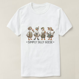 Camiseta Ilustração Vintage da Festa de Verão do Ganso Capr