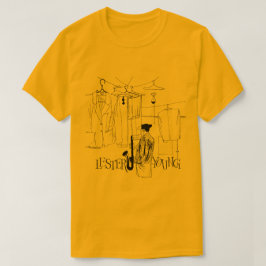 Camiseta Ilustração Vintage de Lester Young Jazz