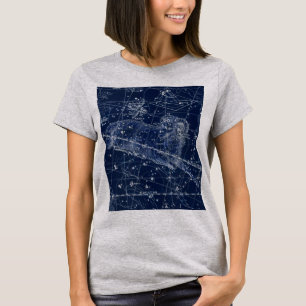 Camiseta Ilustração Vintage do Signo de Áries