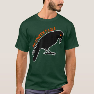 Camiseta Ilustração Vintage Pássaro Assustador