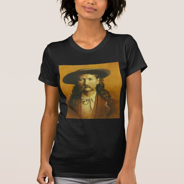 Camiseta Ilustração Wild Bill Hickok (Frente)