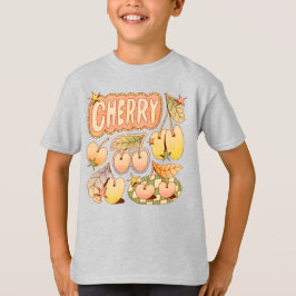 Camiseta Ilustrações de Cereja/Cereja
