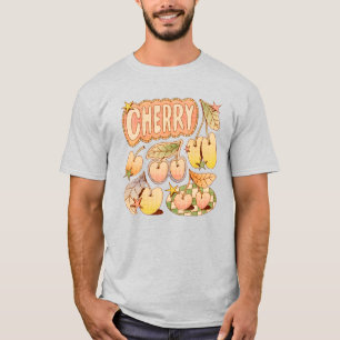 Camiseta Ilustrações de Cereja/Cereja