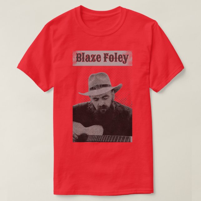 Camiseta Ilustrações de Foley Blaze (Frente do Design)