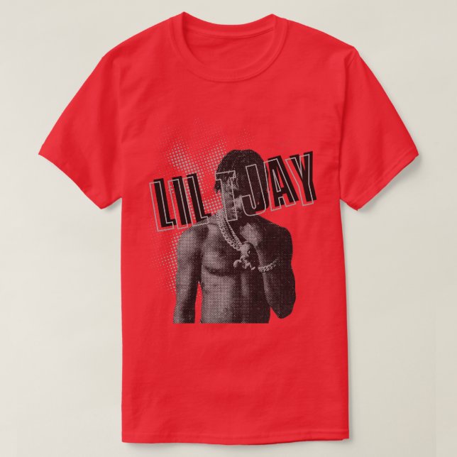 Camiseta Ilustrações de Lil Tjay (Frente do Design)