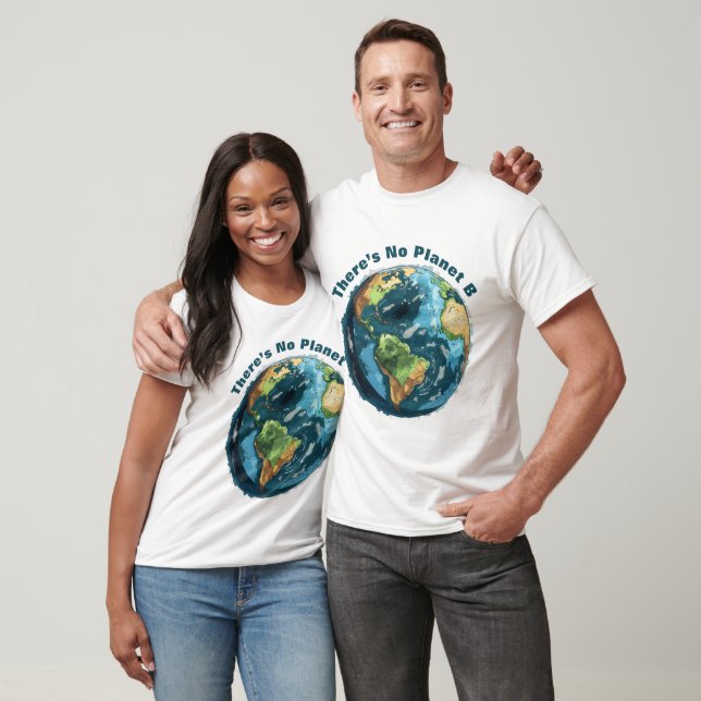 Camiseta Ilustrações do Planeta Terra (Unissex)