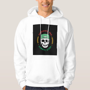 Camiseta ilustrativa branca e preta do crânio