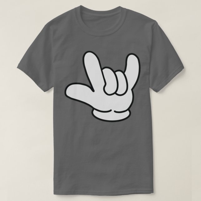 CAMISETA ILY ASL 1 (Frente do Design)
