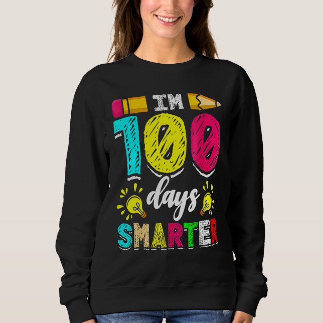 Camiseta I'm 100 Days Smarter Student 100th School Day Chal (Frente)