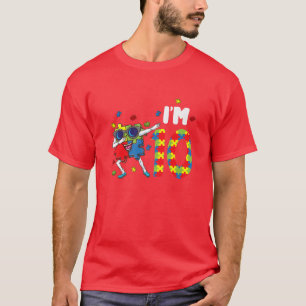 Camiseta Im 10 Para O 10º Autismo Aniversário