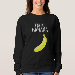 Camiseta Im A Banana Banana Figurume Banana Ppreguiçoso Fig