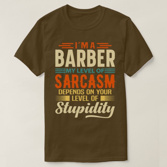 Camiseta Im A Barber 1 (Frente do Design)