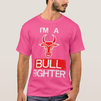 Camiseta I'M A Bull Fighter Bull Riding Rodeo Cowboy