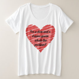 Camiseta I'm a diva and a drama queen
