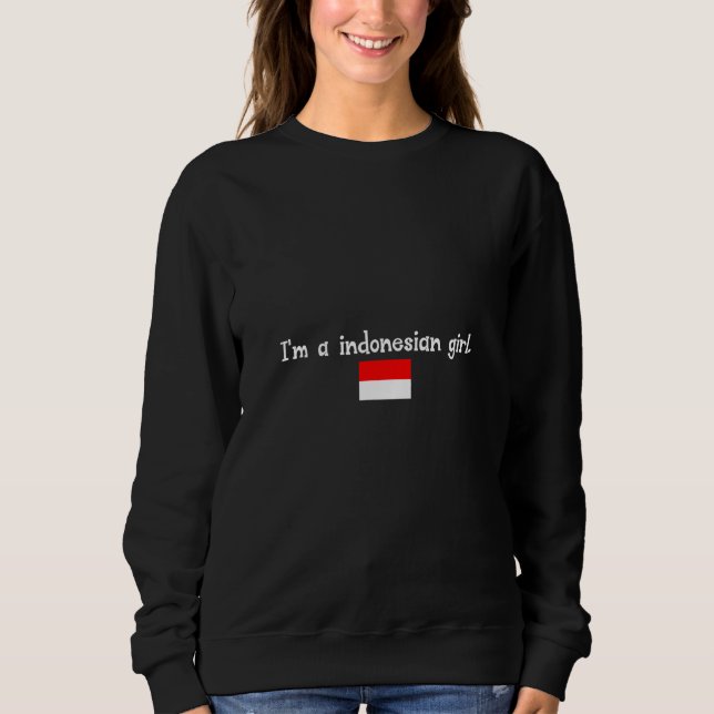 Camiseta I'm a indonesian girl (Frente)