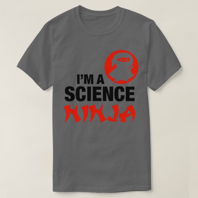 CAMISETA IM A SCIENCE NINJA (Frente do Design)