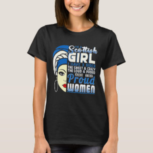 Camiseta Im A Scottish Girl Scotland Women