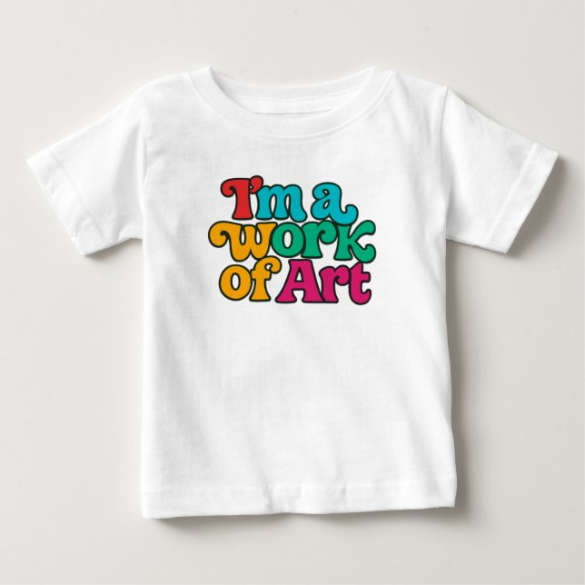 Camiseta I'm a Work of Art (Frente)