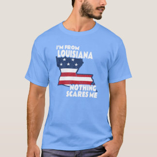 Camiseta Im Afastado Do Estado De Casa Nada Me Assusta